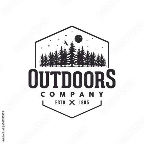Wild Outdoors logo emblem before the night come