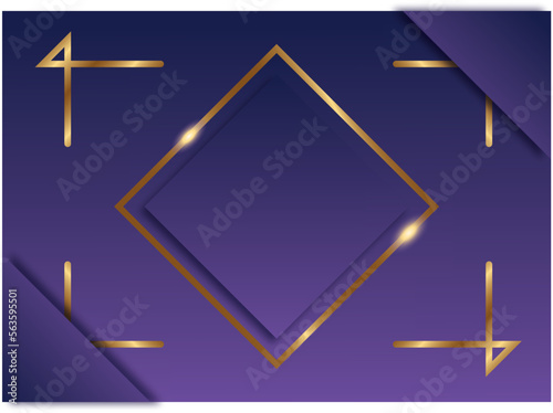 Violet Abstract Background with borders