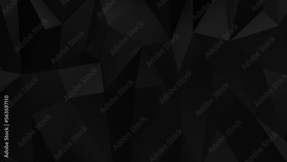 Black seamless looped gradient abstract background. Blank minimal polygonal backdrop. 3d illustration Black seamless looped gradient abstract background. Blank minimal polygonal backdrop. 3d illustration