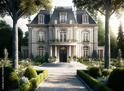 Magnificent classic prestigious house real estate © My Beautiful Picture