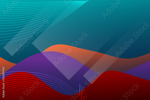 Abstract background cover with Multi layered colorful background. Abstract geometric composition. 