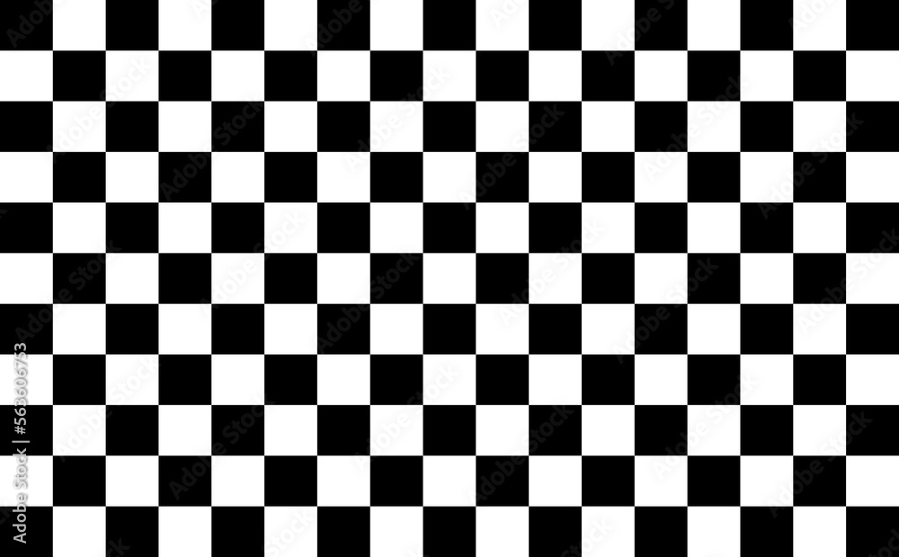 Fototapeta premium Chess black and white background texture