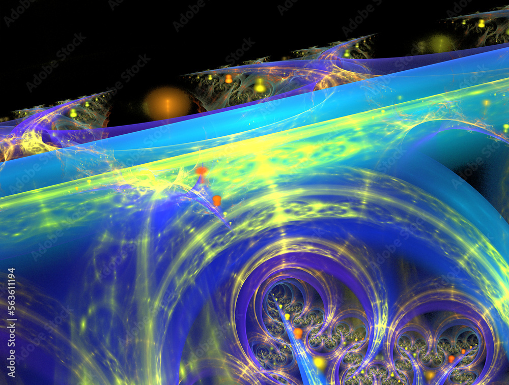 Imaginatory fractal abstract background Image Imaginatory fractal abstract background Image