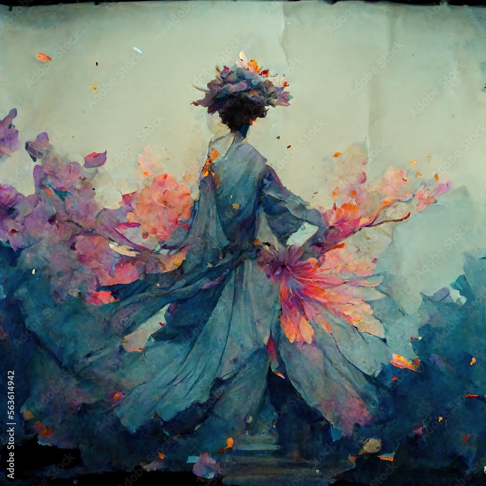 Fototapeta premium Dancer of Chaos (93.1)