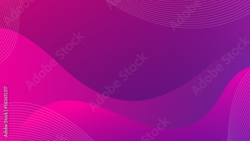 Abstract red background. Abstract background for website, presentation. Modern fluid background. Geometric curves pattern, halftone gradients, Pink and purple background. Vector illustration.