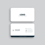 Vector Business card design template, Clean and modern business card