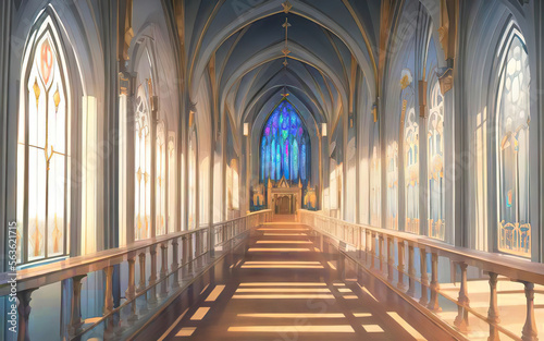 anime cathedral  church