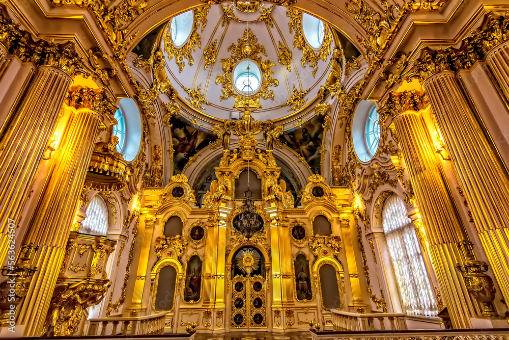 Interior of Church of Savior on the Spilled Blood