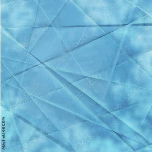 papier bleu froissé