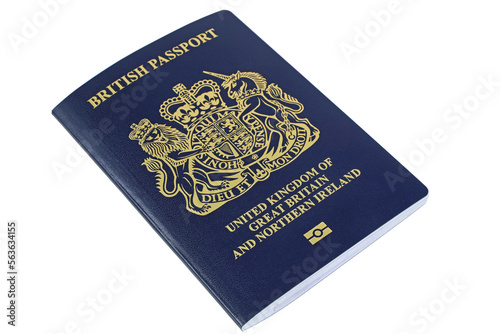 Foto UK biometric passport	 transparent png.