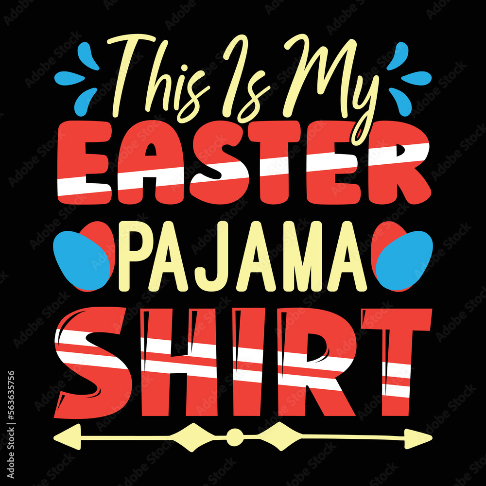 Easter T-Shirt Design, Vector File.