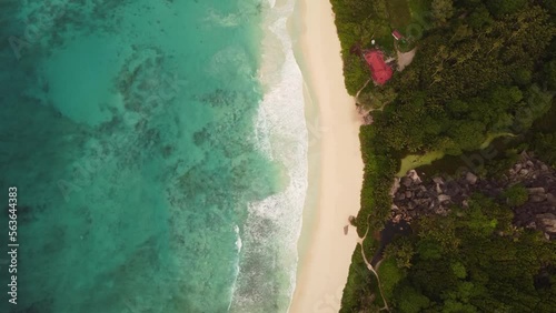 On the Beach in La Digue - Seychelles