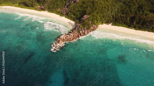 On the Beach in La Digue - Seychelles