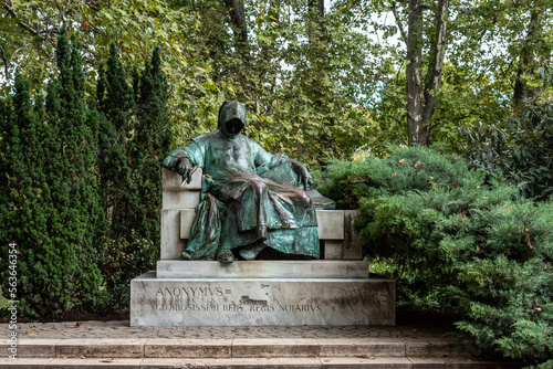 Anonymus-Statue Budapest