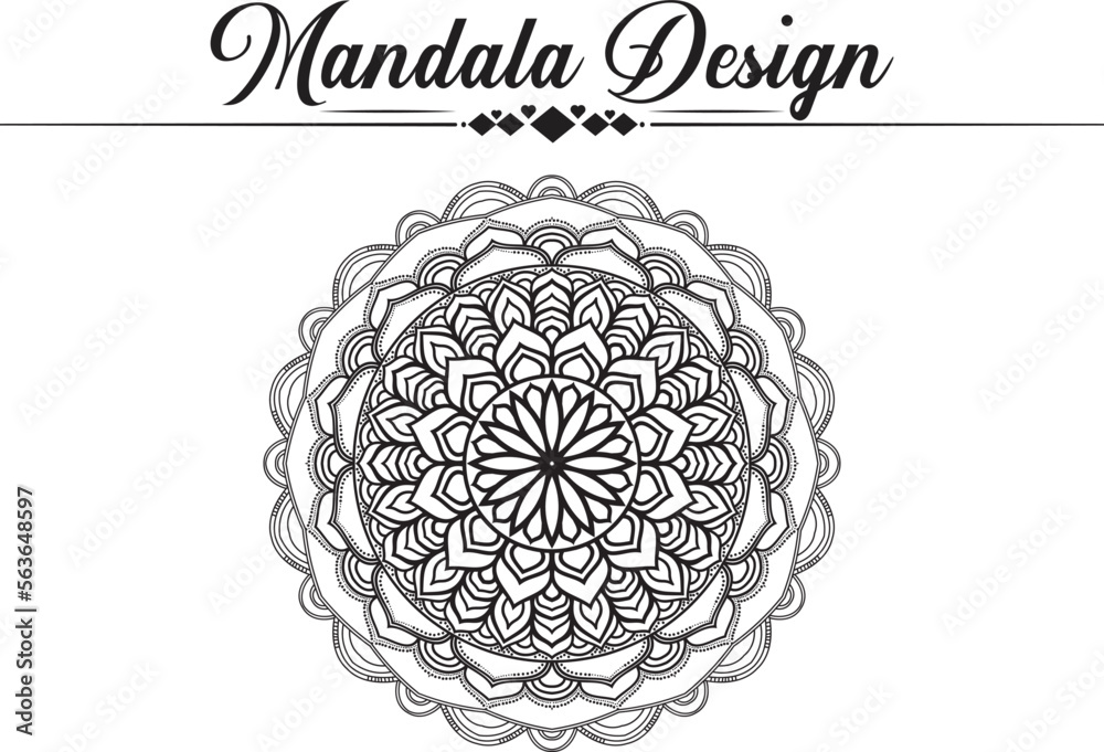 Mandala Wallpaper Design, background Mehndi, Tattoo, Decoration ...
