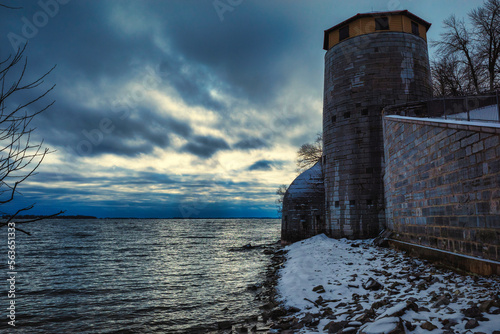 Scenic landscape and winter photography of Kingston Ontario and Old Fort Henry including scenery from the surrounding area of rural and urban Frontenac county in Ontario Canada. photo
