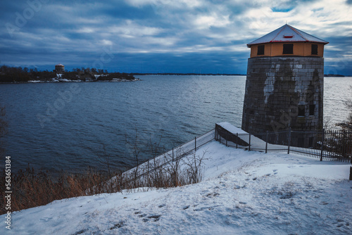 Scenic landscape and winter photography of Kingston Ontario and Old Fort Henry including scenery from the surrounding area of rural and urban Frontenac county in Ontario Canada.