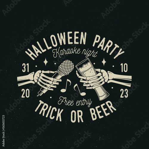 Halloween is coming concept. Vector illustration.