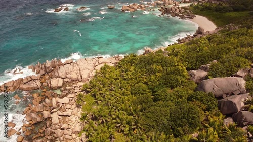 On the Beach in La Digue - Seychelles
