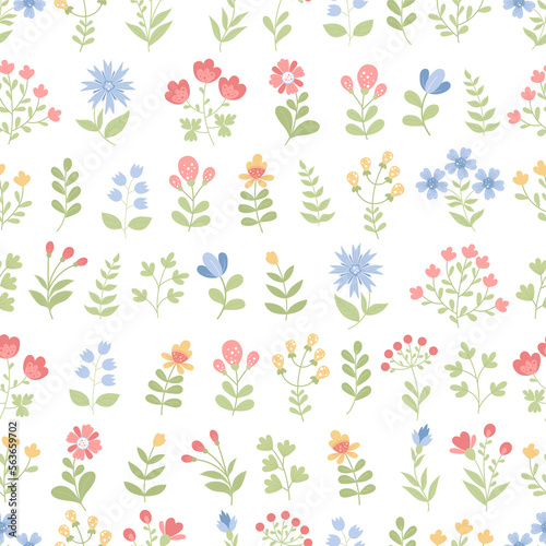 Floral seamless pattern