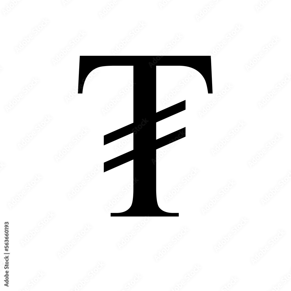 Mongolian tugrik icon isolated on white background. Mongolian currency pictogram. Money icon Mongolian tugrik icon isolated on white background. Mongolian currency pictogram. Money icon
