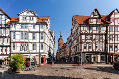 Schöne Ansicht der Altstadt von Hannover, Niedersachsen, Deutschland photo