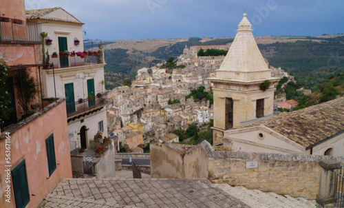Historic center of Ragusa, Island of Sicily, Italy