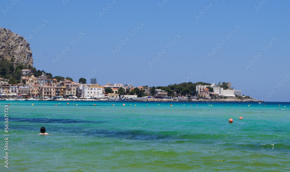 Mondello Beach, Palermo, Sicily Island, Italy.jpg
