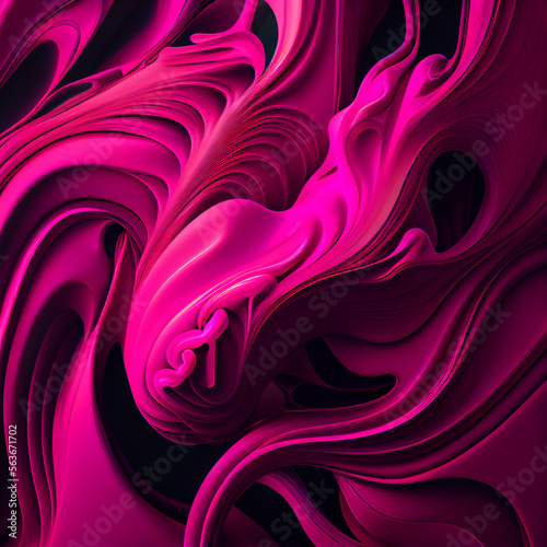 Viva Magenta background abstract fluid liquid wallpaper