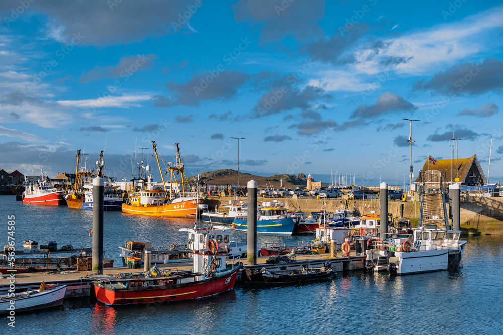 view of the port, Howth, Ireland