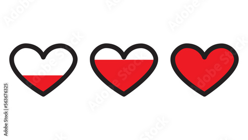Heart vector collection. Love, Valentine day