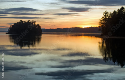 Last sunset of 2022 in Maine.