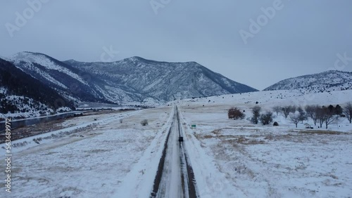 Road in Wyoming