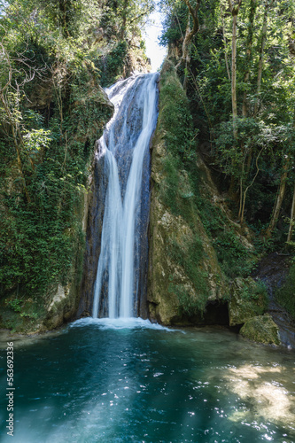 waterfall in the woods