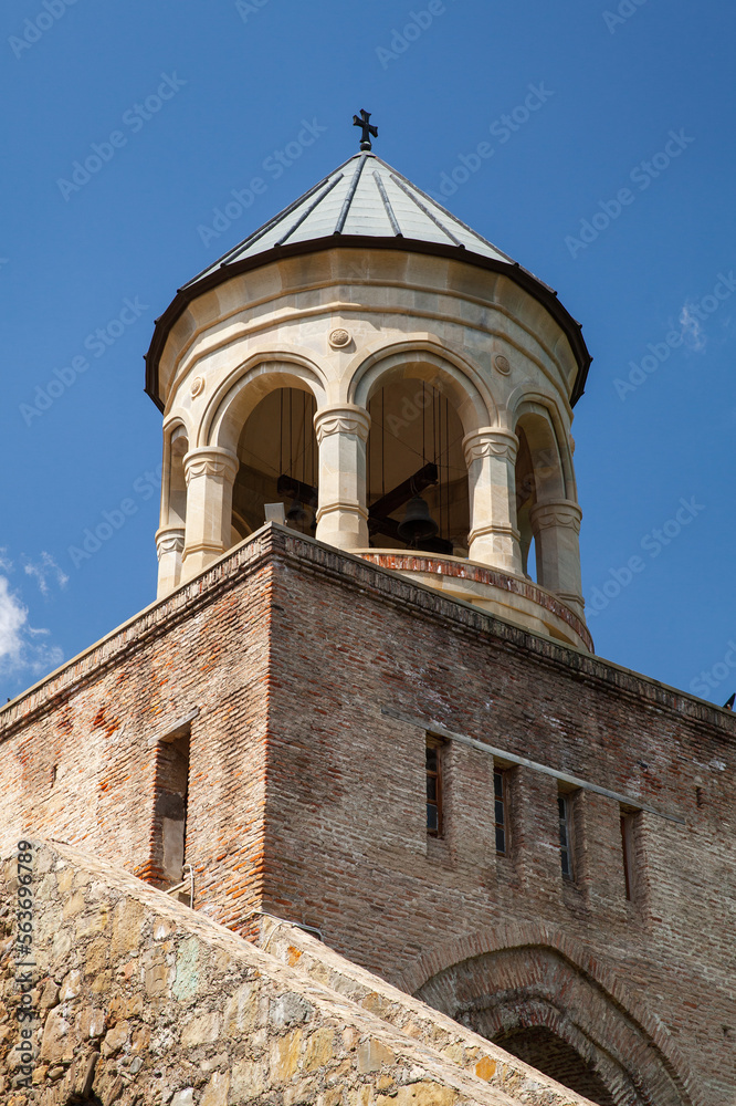 Belfry of the Svetitskhoveli temple. Mtskheta, Georgia