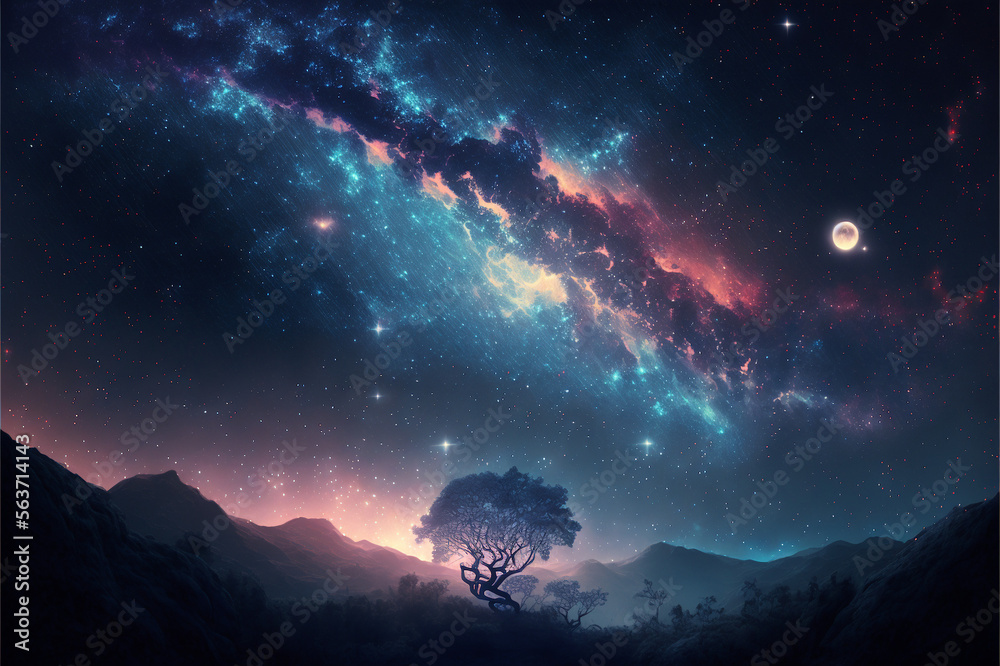 Fototapeta premium lights at night