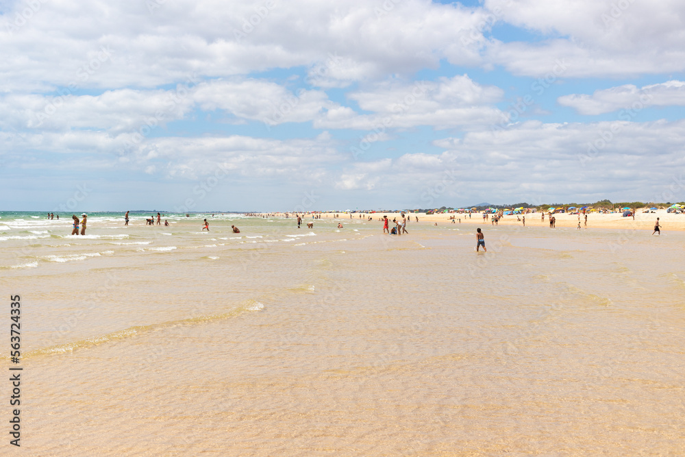 Cacela Velha beach, Ria Formosa Natural Park, Algarve, Portugal