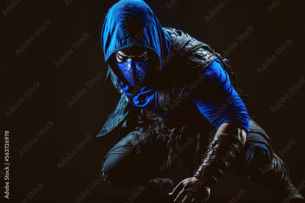 person in blue person in blue