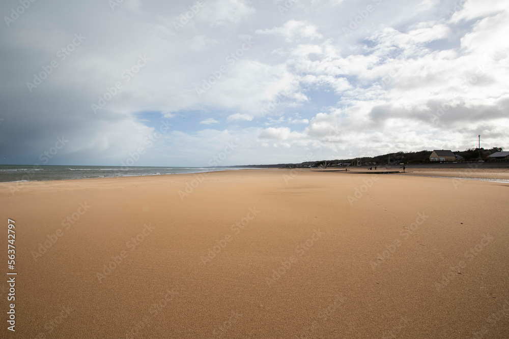 Omaha Beach, Normandy, France, Europe, D-Day Omaha Beach, Normandy, France, Europe, D-Day