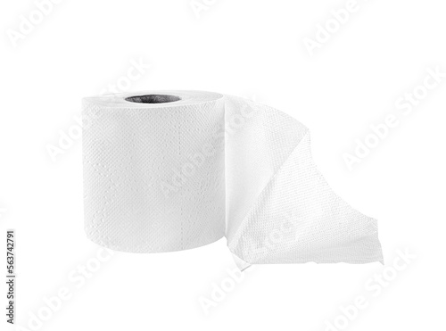 toilet paper  isolated  on  transparent png