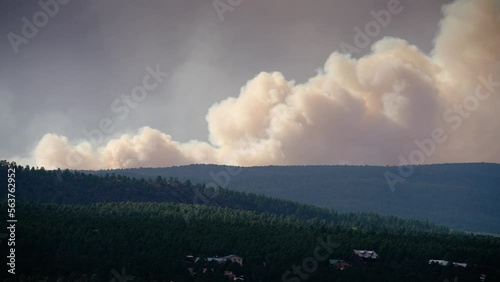 Calf Canyon Hermits Peak fire in New Mexico 2022