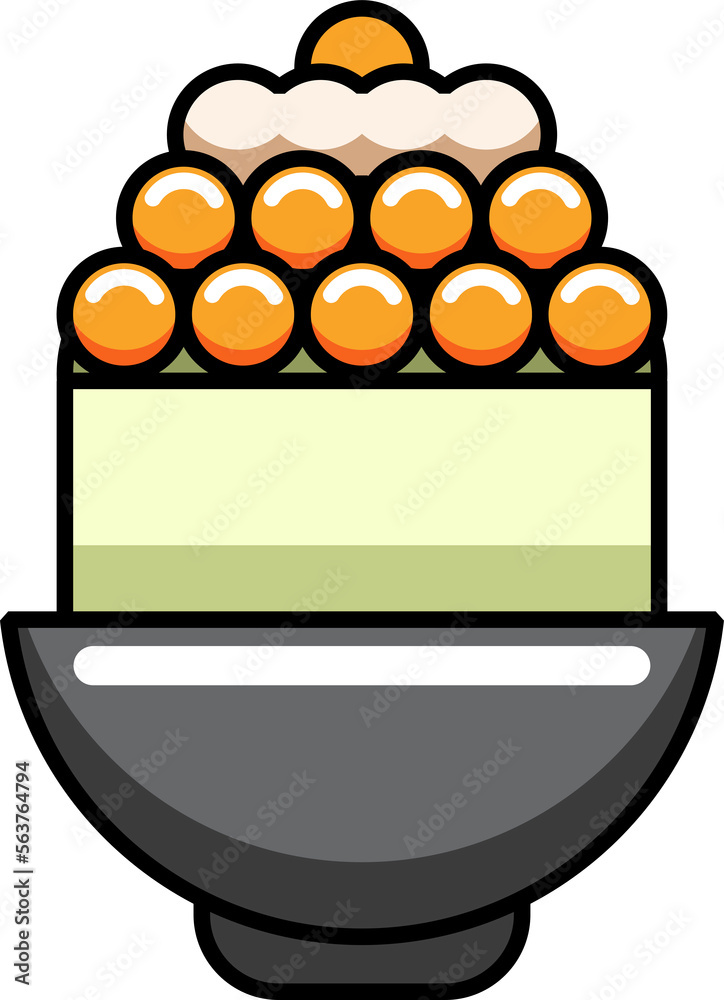 bingsu png graphic clipart design Stock Illustration | Adobe Stock