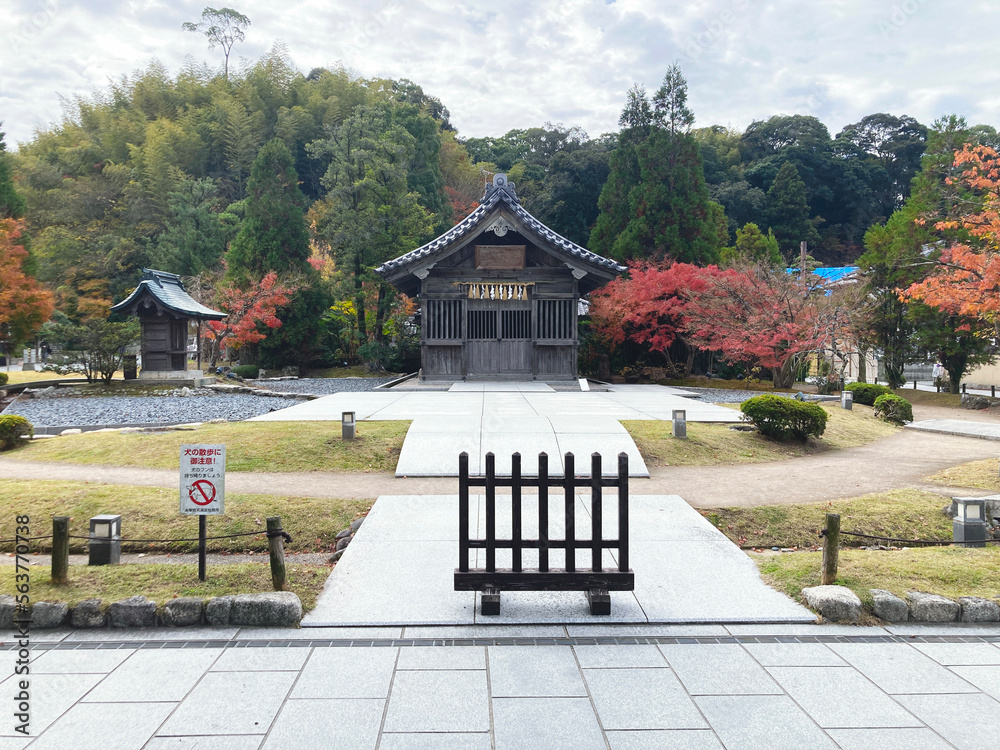 Dazaifu Tenmangu Shrine enshrining Sugawara no Michizane at Dazaifu City, Fukuoka, Japan