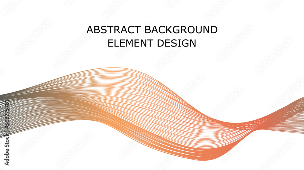 Abstract motion lines in the form of a wave curve for website design Abstract motion lines in the form of a wave curve for website design