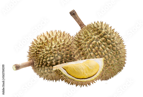 Durian isolated on transparent png