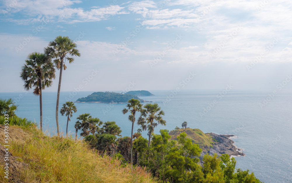 The most beautiful Viewpoint  Laem phrom thep in phuket city phuket,Thailand.