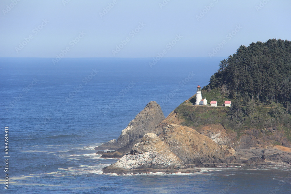 Heceta Head Lighthouse Oregon landscape