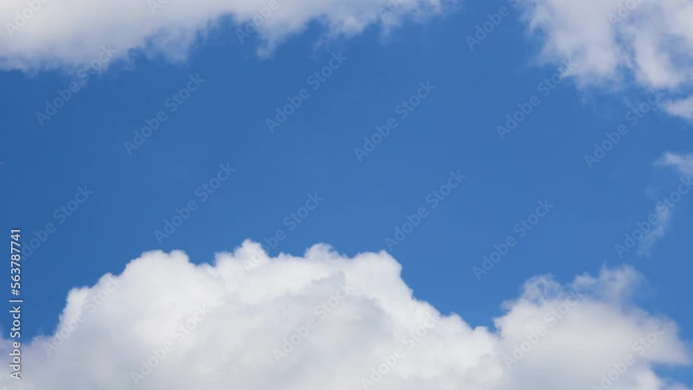 timelapse of beautiful blue sky with clouds timelapse of beautiful blue sky with clouds