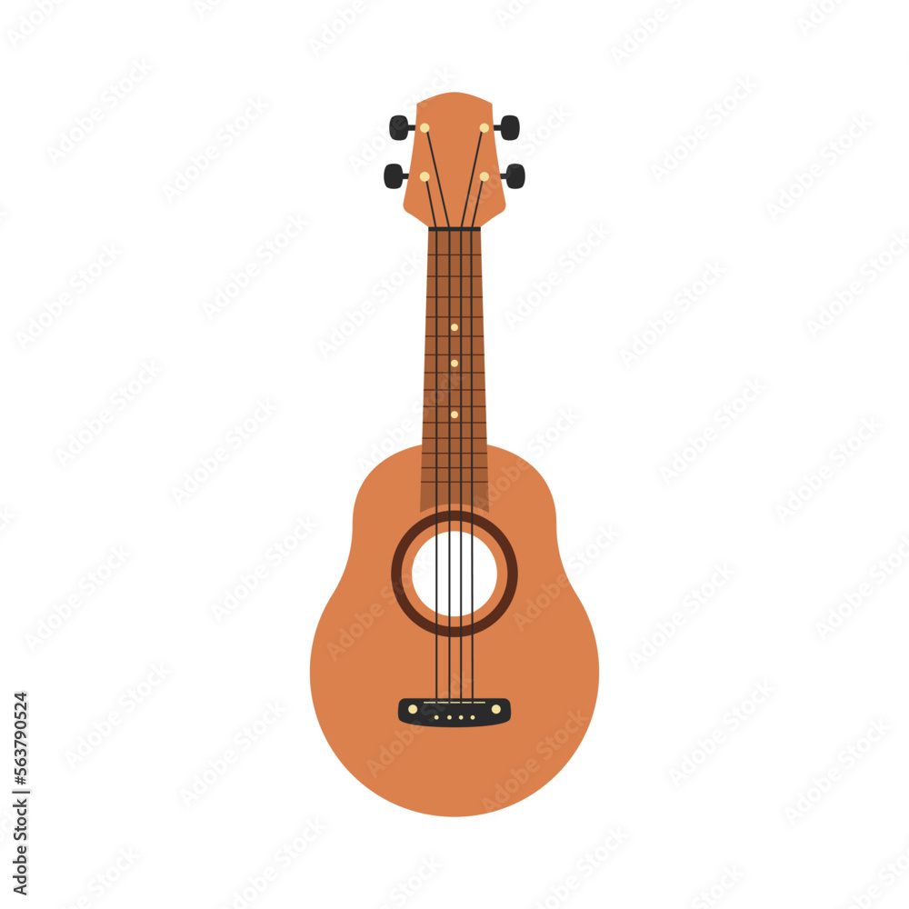 Obraz premium Ukulele illustration vector