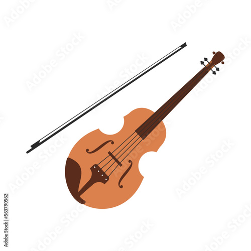Violin illustration vector